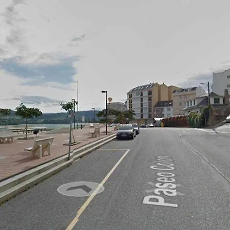 Lägenhet Vivienda En 1ª Linea De Playa Rapadoira Foz