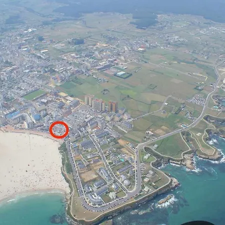 شقة Vivienda En 1ª Linea De Playa Rapadoira.